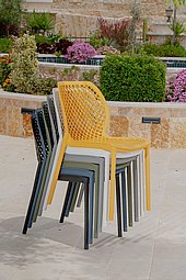 כיסא פלסטיק מעוצב דגם "יולי" כיסא פלסטיק מעוצב דגם "יולי"