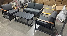 פינת ישיבה אלומיניום דו מושבית סרדניה פינת ישיבה אלומיניום דו מושבית סרדניה