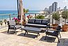 מערכת ישיבה אלומיניום מפנקת במיוחד דגם איקס קיים ב3 צבעים