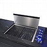 מטבח חוץ אלסקה 4 מבערים 54600 BTU כיור ומקרר בציפויי שיש+כיסוי מתנה