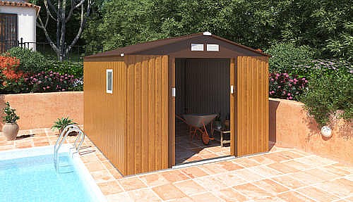 מחסן מתכת לגינה מחסן מתכת לגינה